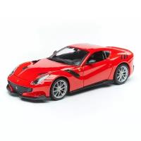 Bburago "Коллекционная машина BB 18-26021 1:24 FERRARI F12TDF RED, Красный"