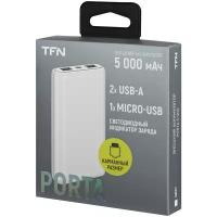 Внешний АКБ TFN 5000mAh Porta 5 белый