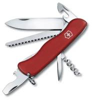 Нож перочинный Victorinox Forester (0.8363) 111мм 12функц. красный карт.коробка