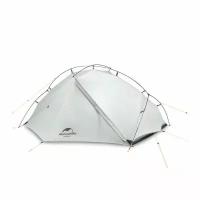 Палатка сверхлегкая Naturehike VIK II 15D silicone NH19ZP003-1 двухместная, белая, 6927595749425