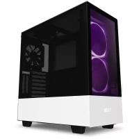 Корпус NZXT CA-H510E-B1 H510 Elite Compact Mid Tower Matte Black Chassis with Smart Device 2, 2x140mm Aer RGB Case Fans, 1xLED