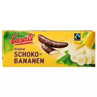 Casali Schoko-Bananen, темный шоколад, 300 г, картонная коробка