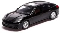 Легковой автомобиль Автоград Porsche Panamera Turbo 7335835/7335836 1:43, 9 см, черный