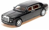 Масштабная модель XLG Rolls-Royce Phantom черный 20см. / Роллс Ройс / машинка