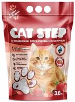 Впитывающий наполнитель Cat Step Arctic Strawberry, 3.8л, 1 шт