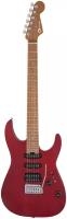 CHARVEL PM DK24 HSS 2PT CM - RED ASH электрогитара, цвет красный