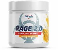 Предтренировочные комплексы Geneticlab Nutrition Rage 2.0 (240 г) Апельсиновый лимонад