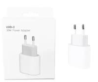 Быстрая Зарядка для iPhone SE/XR/11/12/13/Pro и iPad, USB-C, TYPE-C (18 - 20W) Адаптер для айфона / Сетевой блок питания