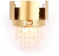 Настенный светильник с хрусталем TR5252/2 GD/CL золото/прозрачный E14/2 max 40W 270*240*150