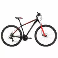 Велосипед Stark 22 Indy 26.1 D Microshift черный/красный M 18"
