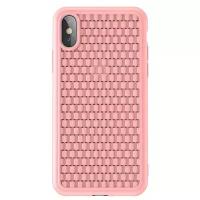 Чехол накладка Baseus BV Case（2nd generation）For iPX/XS 5.8inch Pink