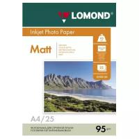 Фотобумага Lomond А4 95g/m2 матовая односторонняя 25 листов 102130