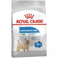 Сухой корм для собак Royal Canin Mini Light Weight Care, при склонности к избыточному весу 1кг (для мелких пород)
