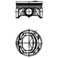 Поршнекомплект VAG 1,4 16v TFSi (CAVG/CTJA/CTHG) KS Kolbenschmidt 40846600