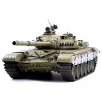 Танк Heng Long Russian T-72 (3939-1), 1:16, 65 см, зеленый