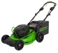 Самоходная газонокосилка Greenworks GC82LM51SP2 82V 2515907 (51 см) бесщеточная аккумуляторная без аккумулятора и зарядного устройства