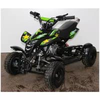 Квадроцикл MOTAX ATV H4 mini-50 cc черно-зеленый