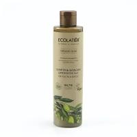 ECOLATIER / Шампунь-бальзам для волос 2 в 1 Серия ORGANIC OLIVE, 350 мл