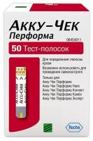 Тест-полоски "Accu-Chek Performa", 50 шт акку-чек перформа