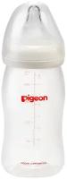 Бутылочка для кормления Pigeon Перистальтик Плюс, с широким горлом, 240 мл (78540)