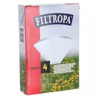 Фильтры Filtropa для кофеварок белые 04/100
