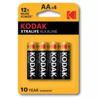 Элемент питания KODAK XTRALIFE LR6 BL4 [KAA-4] 4 шт