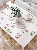 Комплект салфеток JoyArty "Фламинго в окружении тропиков" для сервировки стола (32х46 см, 4 шт.)