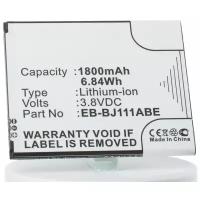 Аккумулятор iBatt iB-B1-M2730 1800mAh для Samsung EB-BJ111ABE