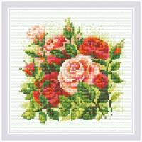 Набор риолис мозаичная картина арт. AM0061 Розы 20х20 см