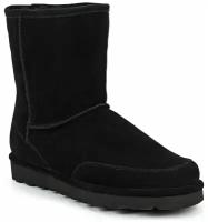 Угги мужские Bearpaw 2166M Brady Black замшевые зимние с мехом черные (44)