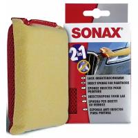 Sonax 426100 Универсальная мягкая губка для удаления насекомых двухсторонняя