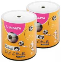 Диск CD-R RiData 700Mb 52x Printable bulk, упаковка 200 шт