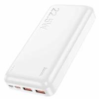 Внешний аккумулятор ( для Power Bank) Hoco J101A 20000mAh (2USB/Type-C) (белый)