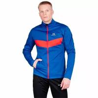 Куртка разминочная NORDSKI Base Patriot (синий/красный) (3XL)