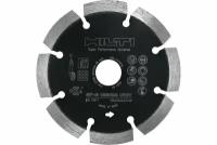 Алмазный отрезной диск серии SP HILTI SP-S 125 * 22,23 (высокая производительность) для УШМ, бензорезов