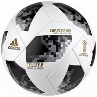 Футбольный мяч ADIDAS WC2018 TELSTAR COMPETITION CE8085 5 белый