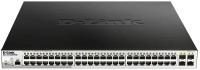 D-Link PROJ Managed L2 Metro Ethernet Switch 48x1000Base-T PoE, 4x1000Base-X SFP, PoE Budget 740W, Surge 6KV, CLI, RJ45 Console, Dying Gasp