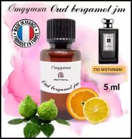 Prof-Royal отдушка парфюмерная OUD BERGAMOT JM для свечей, мыла и диффузоров, 5 мл