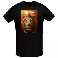 Футболка Simba, черная, размер M