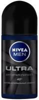 Антиперспирант Nivea "Ultra", мужской, ролик, 50 мл