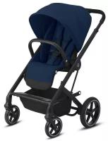 Cybex Balios S LUX (Navy Blue на шасси Black (с дождевиком))