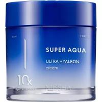 Крем ультраувлажняющий с 10 видами гиалуроновой кислоты MISSHA Super Aqua Ultra Hyalron Cream 70ml