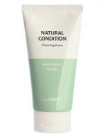 Пенка-скраб для лица The Saem Natural Condition Scrub Foam Deep Pore Cleansing