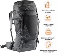 Рюкзак Deuter Futura Air Trek 50 + 10 Black-Graphite