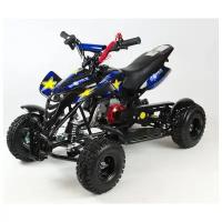 Квадроцикл MOTAX ATV H4 mini-50 cc черно-синий