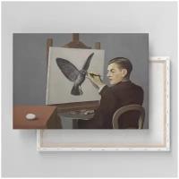 Картина на холсте с подрамником / Magritte Rene / Магритт Рене - Проницательность