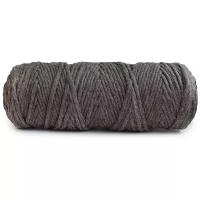 Пряжа Узелки из Питера Шпагат для рукоделия (вязания, макраме), 100 % хлопок, 290 г, 100 м, 1 шт., светло-коричневый 100 м