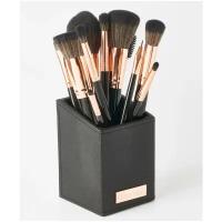 Набор 13 кистей для макияжа в тубусе BH SIGNATURE ROSE GOLD 13 piese brush set