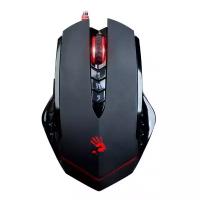 Мышь Mouse A4 Bloody V8 black optical (3200dpi) USB Gaming (7but)