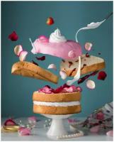 Постер на холсте Вкусный десерт №3 40см. x 50см